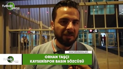 Orhan Taşçı: "İnşallah bizim için iyi bir başlangıç olur"