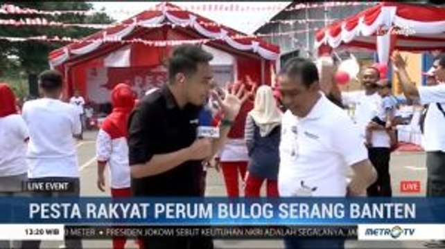 Semarak Pesta Rakyat HUT ke-74 RI di Perum Bulog Serang