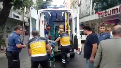 Bursa İnegöl Otomobil ile çarpışan motosikletin sürücüsü yaralandı