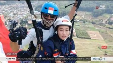 Upacara Bendera HUT ke-74 Sambil Terbang