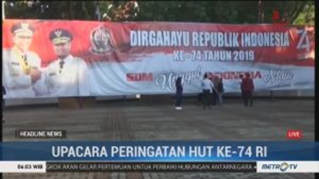 Pemkot Makassar Gelar Upacara Hari Kemerdekaan RI