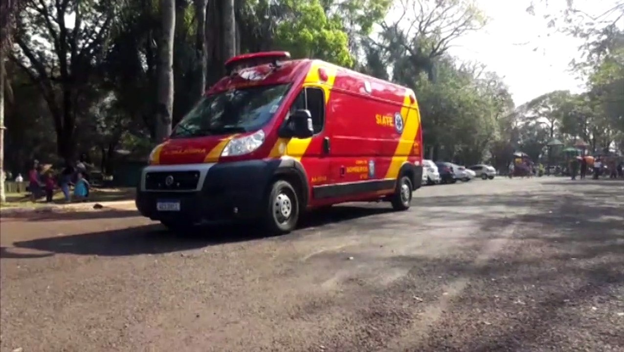 Criança de oito anos machuca o cotovelo ao sofrer queda em Cascavel
