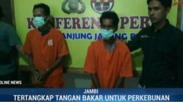 Polda Jambi Tetapkan 10 Tersangka Pembakar Lahan