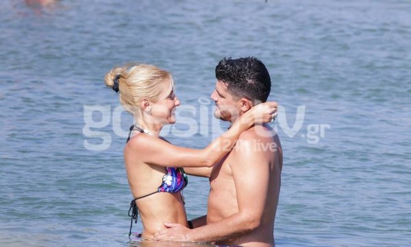 Φραγκάκη - Μάρκογλου: Το beach party λίγο πριν τον γάμο τους