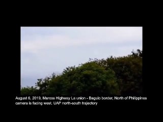 Extraño OVNI en Filipinas