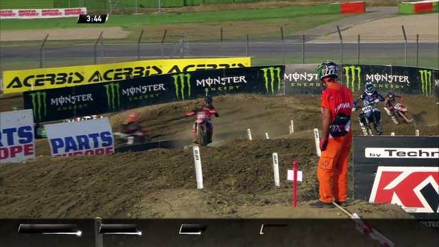 Gajser passes Febvre for the lead - MXGP Qualifying Race - MXGP of Italy - Imola 2019