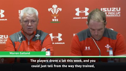 Wales were on 'test match edge' today - Gatland