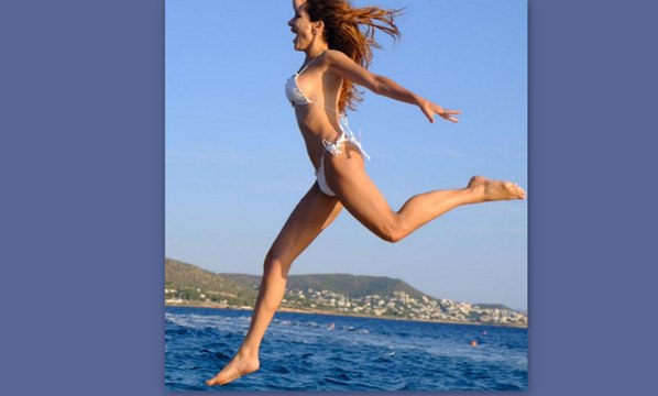 Δέσποινα Βανδή: Αυτό το βίντεο από τις διακοπές της σίγουρα θα το ζηλέψεις!