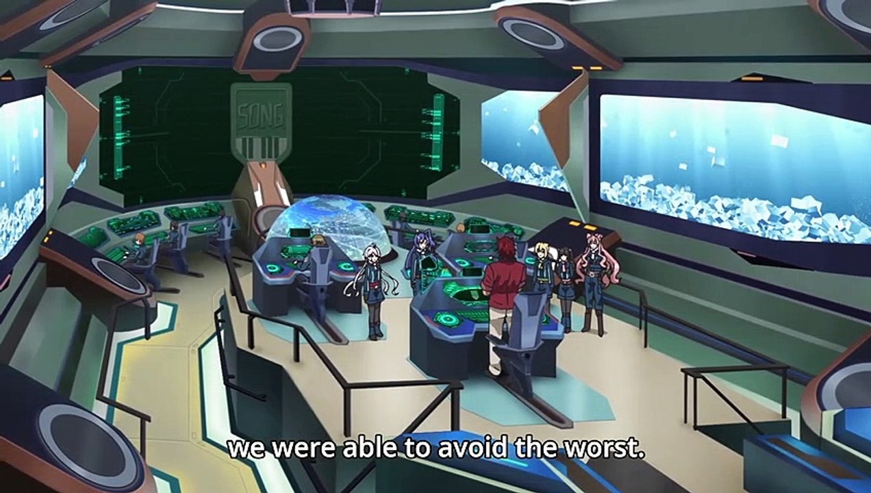 Symphogear XV 07 Truth about Apple