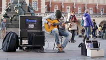 Amazing street guitar performance by Imad Fares 