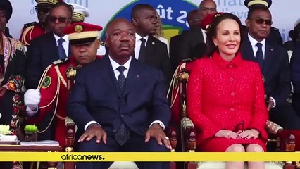 Gabon : Ali Bongo Ondimba à la parade militaire du 17 août