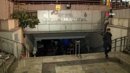 Eminönü alt geçidindeki suyun büyük kısmı tahliye edildi