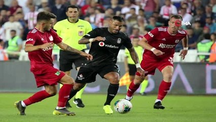 Sivasspor - Beşiktaş maçından kareler