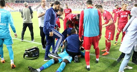 Sivasspor'dan sahayı ambulansla terk eden Samassa için açıklama geldi