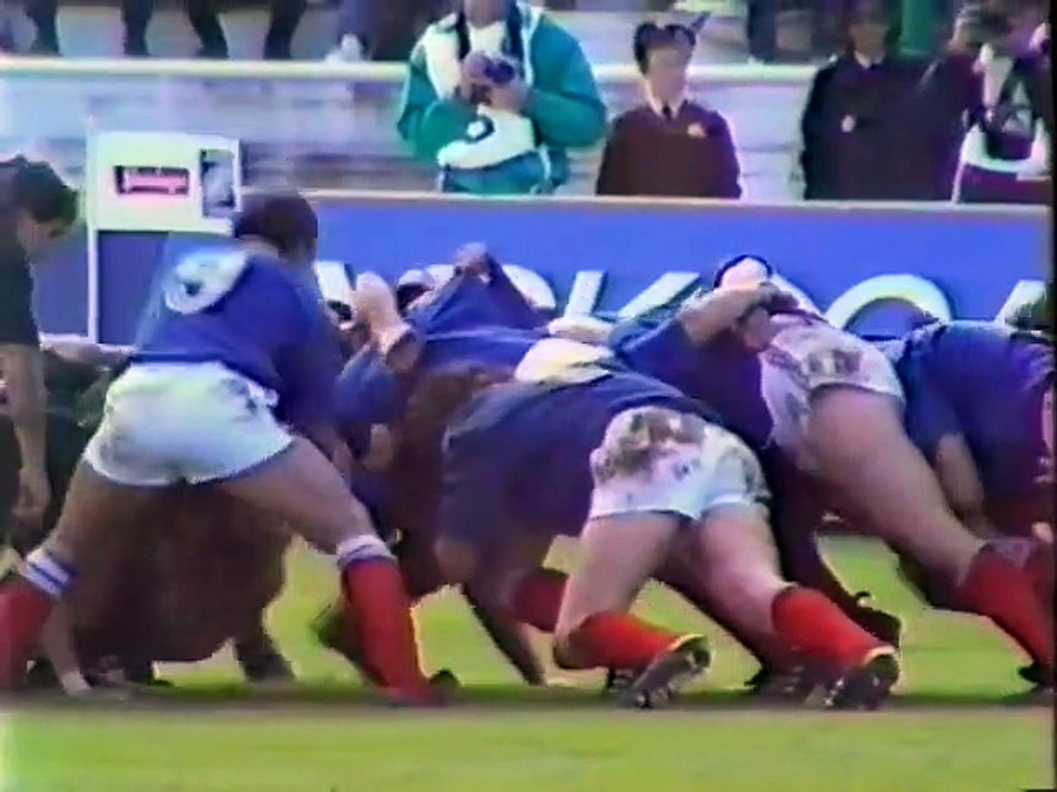 ☆激レア！  WORLD CUP RUGBY ’87 Rugby World Cup 1987 Final: New Zealand v France - YouTube