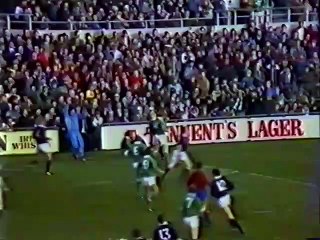 Ireland v Scotland Rugby Union 1986 - Highlights
