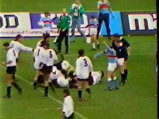 New Zealand v Scotland 1987 Rugby World Cup Quarter Final - Highlights