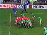 Wales v Ireland Rugby Union 1987 - Highlights
