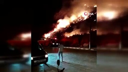 Antalya'daki antik kentte yangın çıktı!