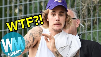 Top 10 Momentos WTF de JUSTIN BIEBER