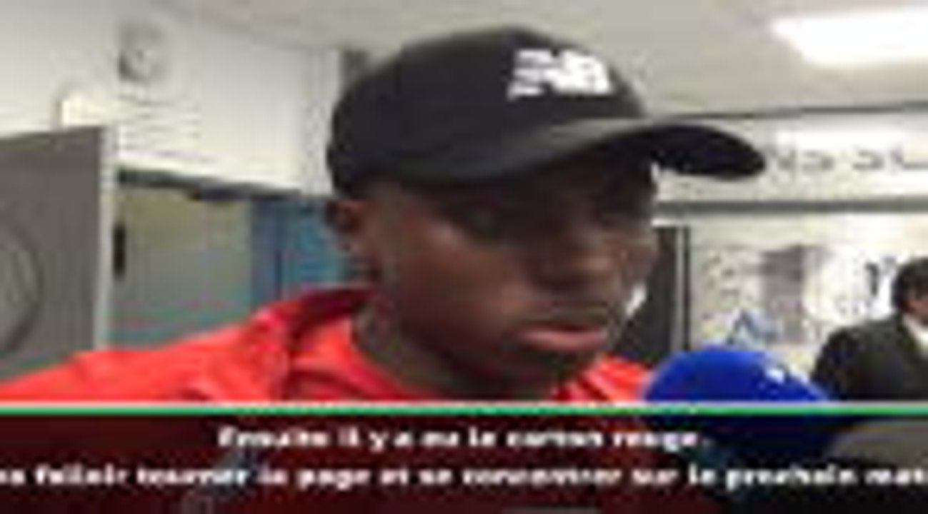 2e j. - Osimhen sur l'expulsion de Soumaré : ''Le carton rouge n'est pas justifié''
