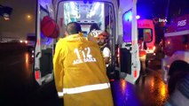 TEM’de, yolcu otobüsü tıra çarptı: 37 yaralı
