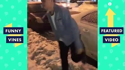 TRY NOT TO LAUGH - Funny Winter Snow FAILS | January 2019