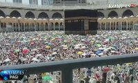 Haji 2019 - Jelang Kepulangan, Jemaah Haji Lakukan Tawaf Wada
