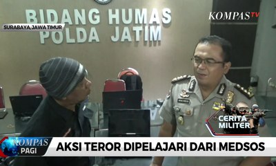 Aksi Teror Serang Polsek Wonokromo Dipelajari dari Medsos