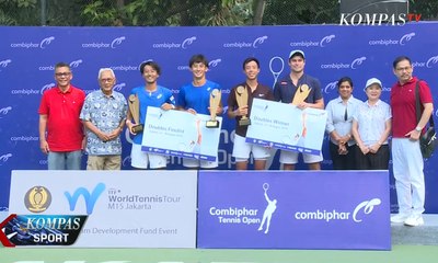 Tenis Combiphar 2019: Kado HUT RI Ke-74 dari Justin Barki