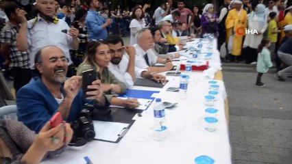 Taşköprü'de güzeller yağmur altında yarıştı