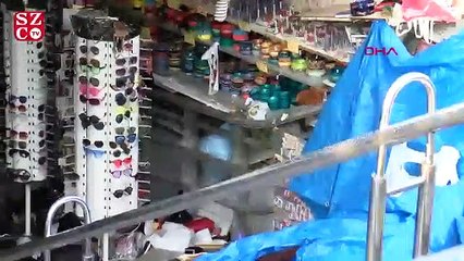 Eminönü'nde selin ardından son durum