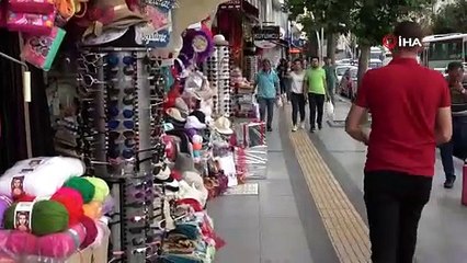 TOKAT'TA KALDIRIMLARI İŞGAL EDEN ESNAFA TEPKİ YÜKSELDİ