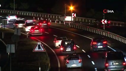 Karabük'te bayram dönüşü yoğunluğu