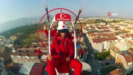 LPG'li planör Bursa semalarında