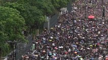 홍콩 '송환법 철폐' 대규모 시위...지금 상황은？ / YTN