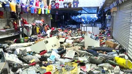 İmamoğlu, Eminönü Alt Geçit Çarşısı'nda incelemelerde bulundu