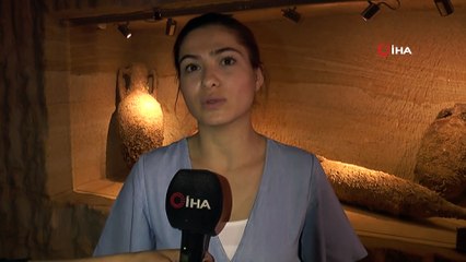 Kapadokya’da 2 bin yıllık anforalar sergileniyor