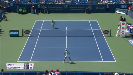 Barty crashes out to Kuznetsova in semis of Cincinnati Masters