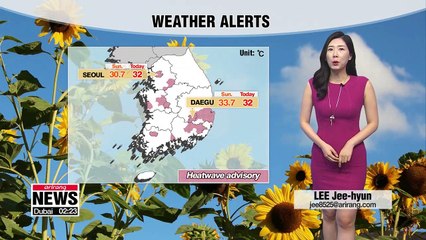 Hot and sunny during day, showers in southeast 081919