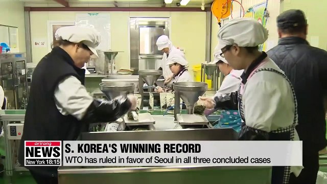 So far, WTO has ruled in favor of S. Korea in disputes with Japan