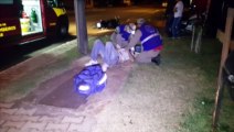 Homem fica ferido após sofrer queda de moto no Santa Felicidade