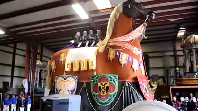 Ducasse d’Ath : l’éveil du cheval Bayard (3)