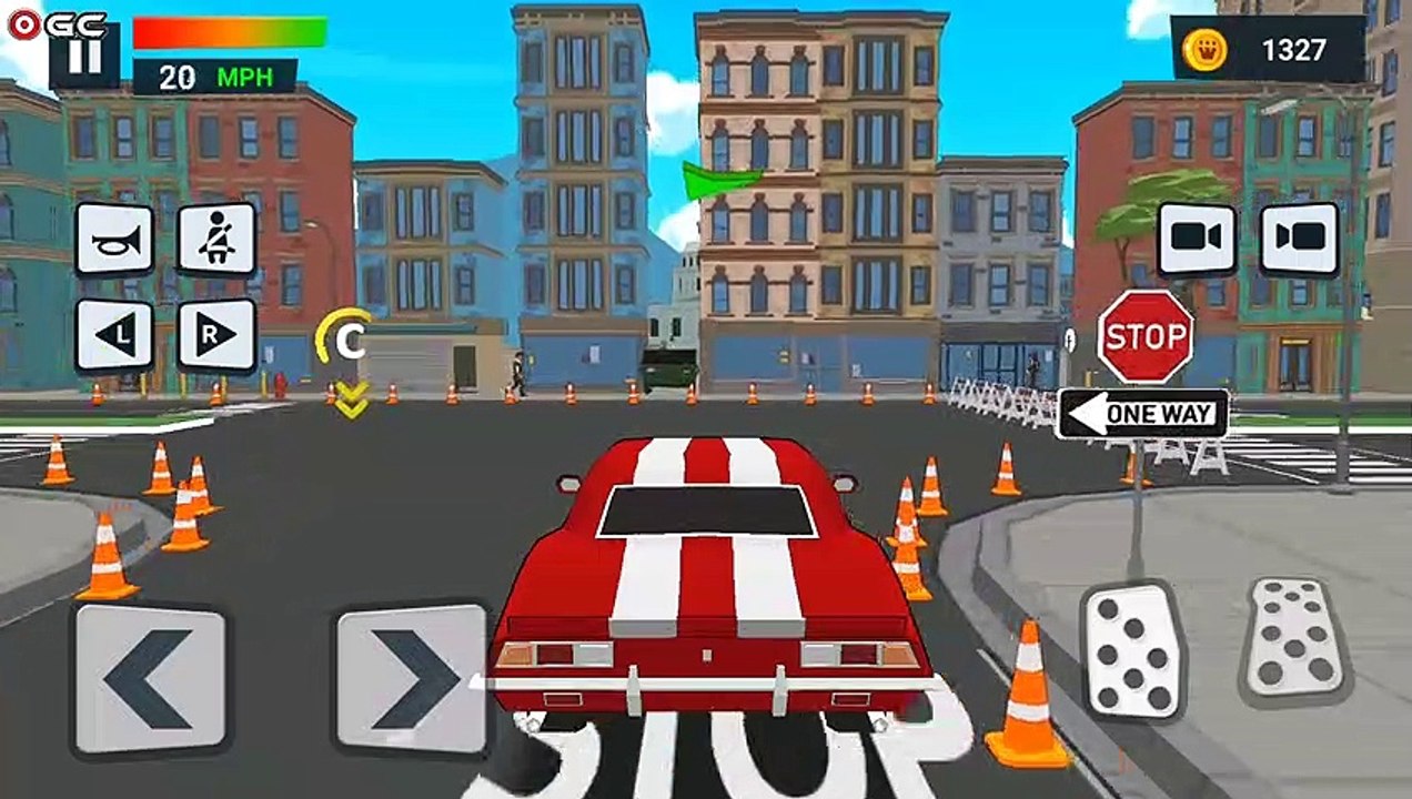 Driving Academy "JoyrideCar" School Drive Park Simulator - Android Gameplay Video