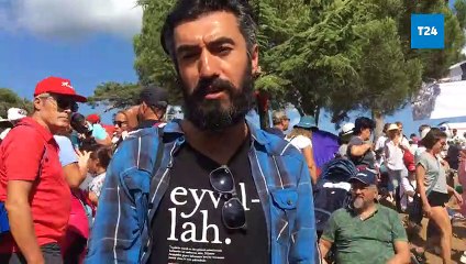 15 gündür nöbette: "Zaman zaman 'yok'u paylaşıyoruz, birçok zorlukla mücadele ederek Su ve Vicdan Nöbeti tutuluyor"