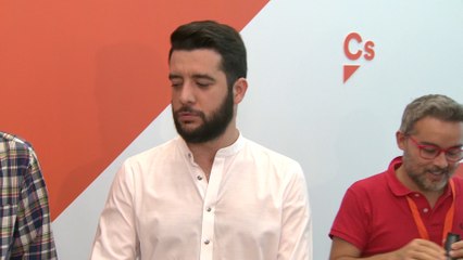 El secretario de Organización de Ciudadanos en Madrid, César Zafra