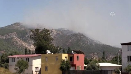 Muğla'da orman yangını (4)