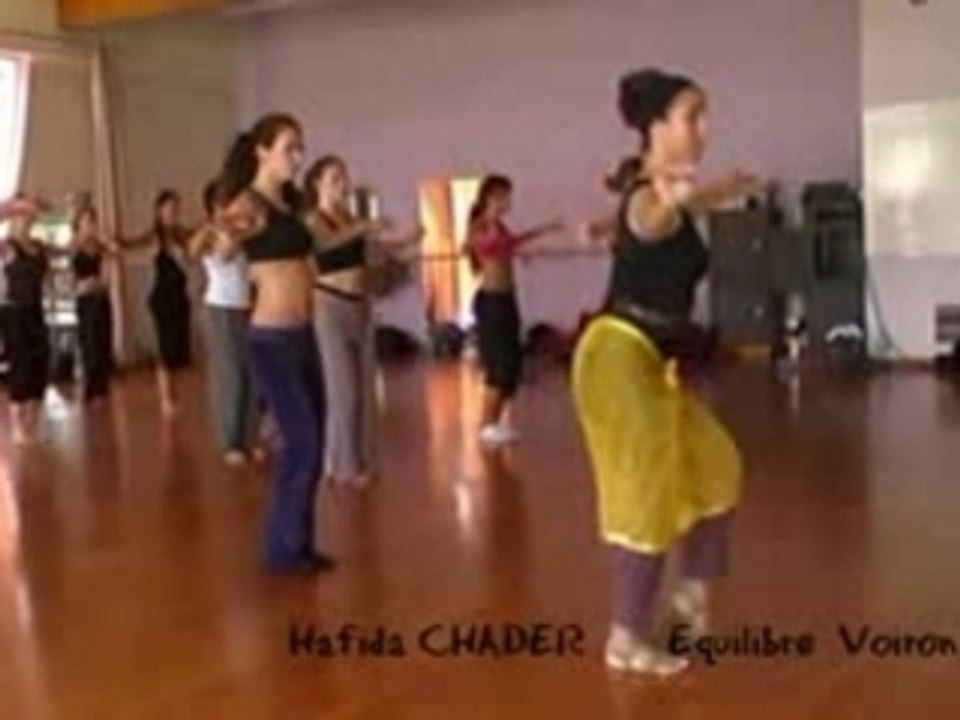Hafida CHADER pendant le stage de danse de Voiron