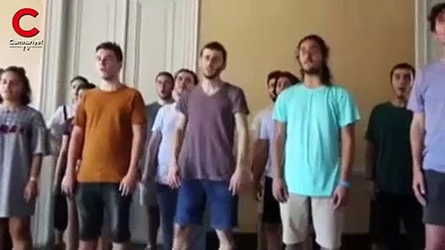 Boğaziçi Gençlik Korosu Kaz Dağları için seslendirdi
