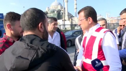 İmamoğlu, yağıştan zarar gören yerleri inceledi